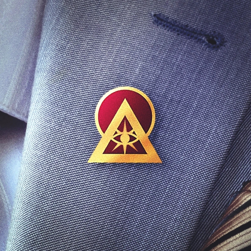 ILLUMINATI INSIGNIA PIN Image 2